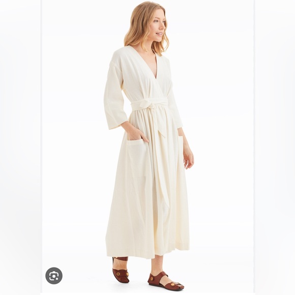 Mara Hoffman Wrap Dress - worn once / Orig $350 - Picture 5 of 7